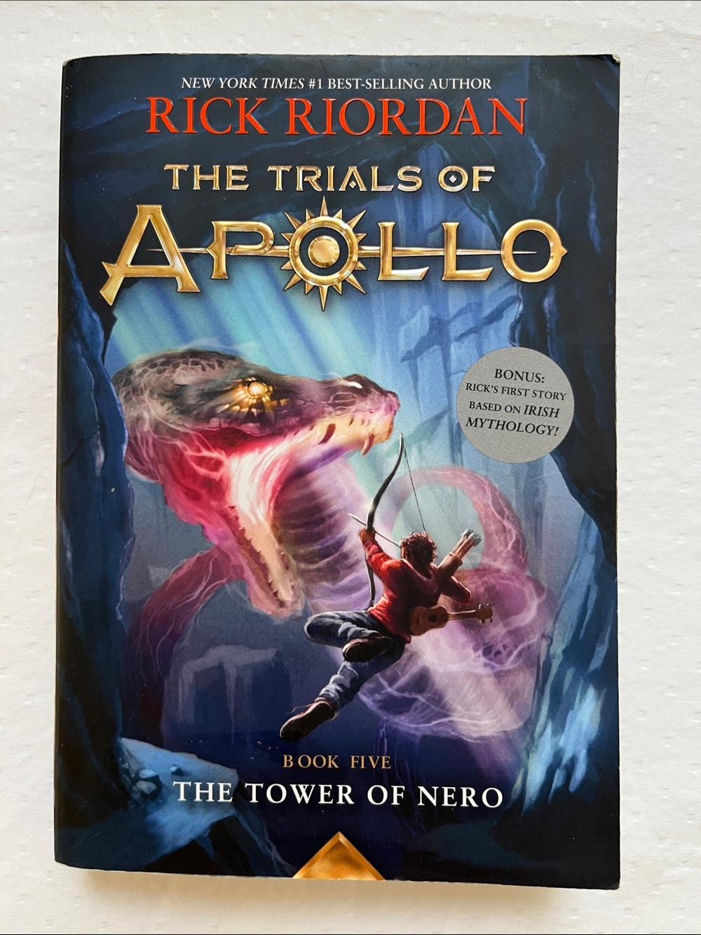 BUNDLE to Pay $3/book- The Tower of Nero (The Trials of Apollo #5) by R. Riordan